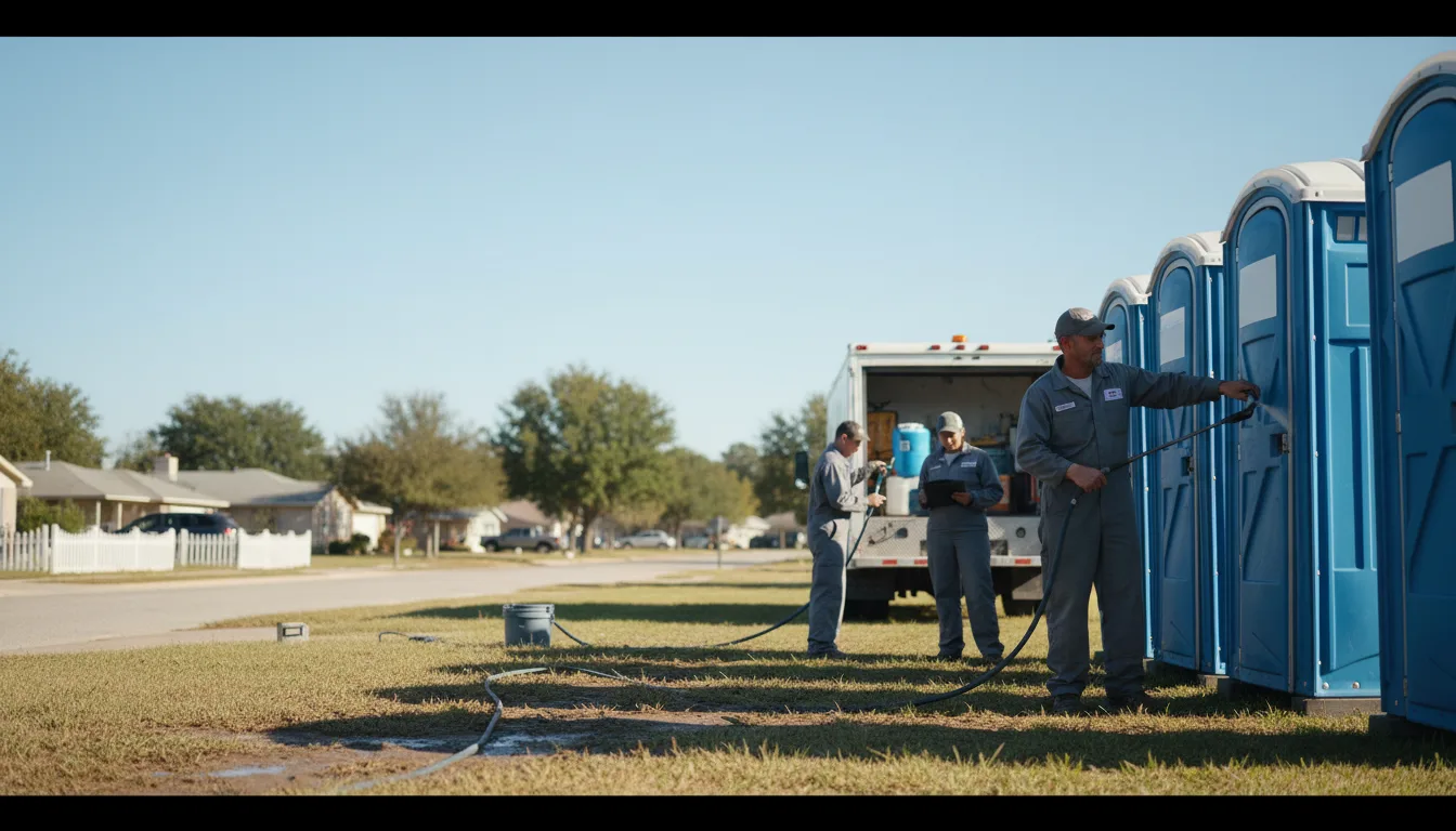 Long-Term Portable Toilet Rental in Moline, IL near me